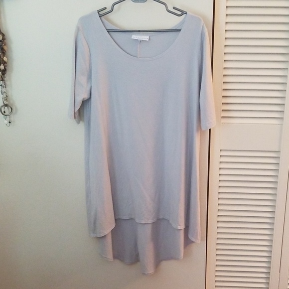 bryn Walker Dresses & Skirts - Bryan Walker oversized gray sheath dress